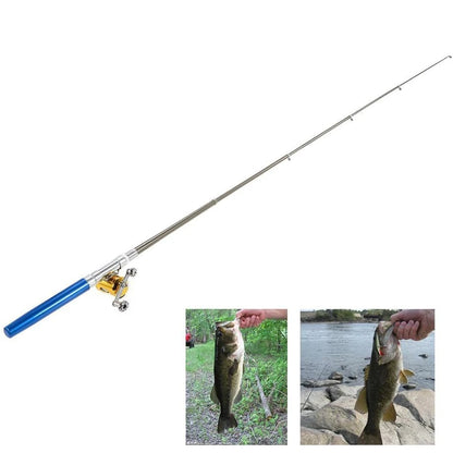Pocket Ice Fishing Rod & Reel Combo