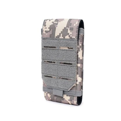 Outdoor Sports Molle Phone Pouch Waist Pack EDC Tool Bag Mobile Phone Holder Hiking Hunting Camping  Accessories Mag Holster Bag