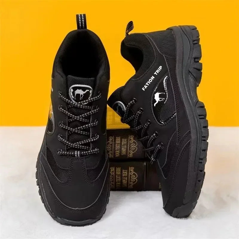 Outdoor Men’s Hiking Shoes – Non-Slip Lightweight Sneakers for Walking & Casual Wear