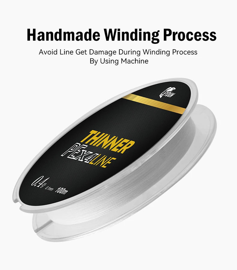 Leydun Micro Thin 4-Strand PE Line