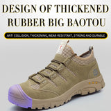 Men’s Safety Shoes – Impact & Puncture Resistant, Breathable Lightweight Non-Slip Work Sneakers