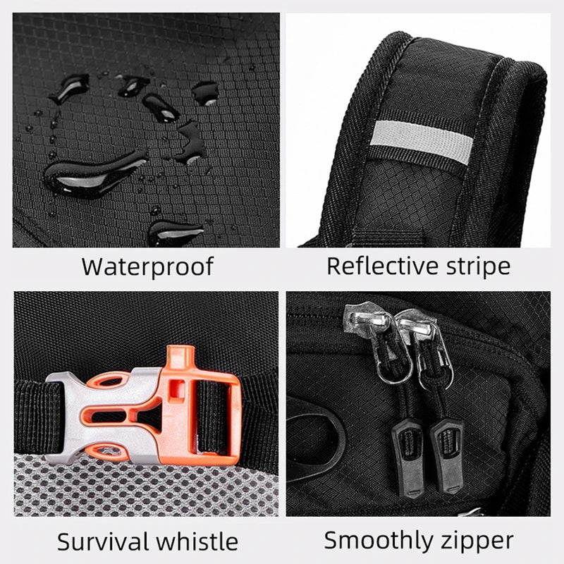 Climbing Backpack Hydration Outdoor Travel Hiking Camping Cycling Running Bag Sports Mountaineering Luggage Commuting Knapsack