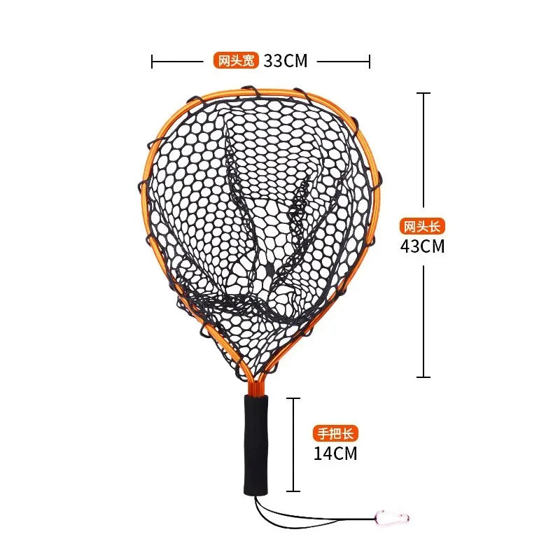 TAIYU Ultralight Silicone Mesh Landing Net
