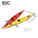 RC Kayak Simulation Boat with Paddle – 1/10 Scale for TRX4, Axial SCX10, D90, D110, Defender & G63 Models