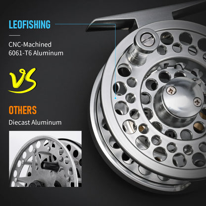 LEO Ultralight Aluminum Fly Reel