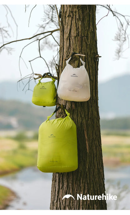Naturehike Rolled Storage Bag Outdoor Travel Hiking Lightweight Waterproof Vacuum Compression Dispenser Bags Portable Organizer