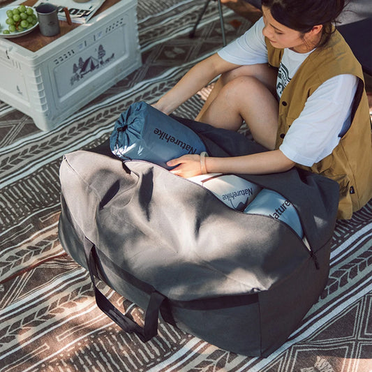 Naturehike Storage Bags 45L 100L Large Capacity Folding Durable Bags Travel Bag for Family Camping Outdoor Activities