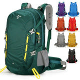 40L Mountaineering Backpack Large Capacity Stitching Sports Knapsack Waterproof Multi-Color Hiking Backpacks Outdoor Sports