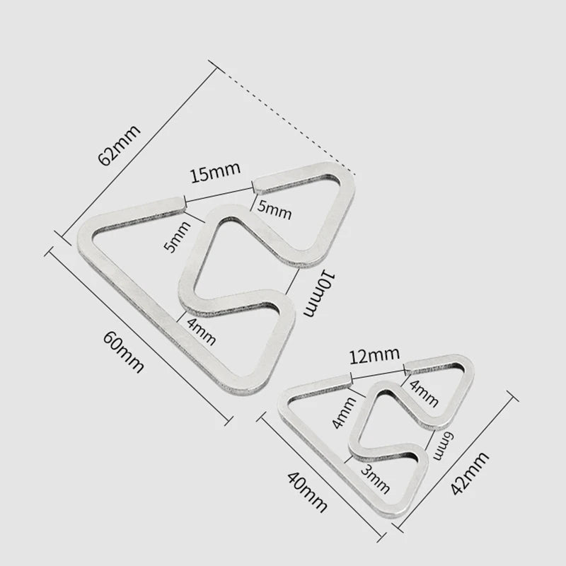 Outdoor Camping Multifunctional Integrated Hook Metal Tent Lamp Rack Double-headed Hanger Bidirectional Return Hook Outdoor Camp