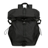Sports Outdoor Mountaineering Ride Backpack Folding Roll-up Shoulder Bag Men's Functional Travel Male College Student Schoolbag
