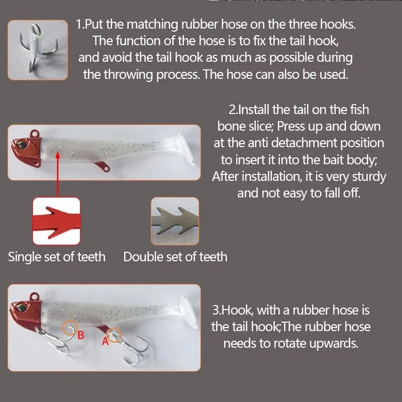 Glow Mackerel Soft Swimbaits 105mm (5 Pack)