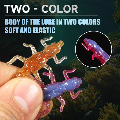 Supercontinent Larva Soft Lures