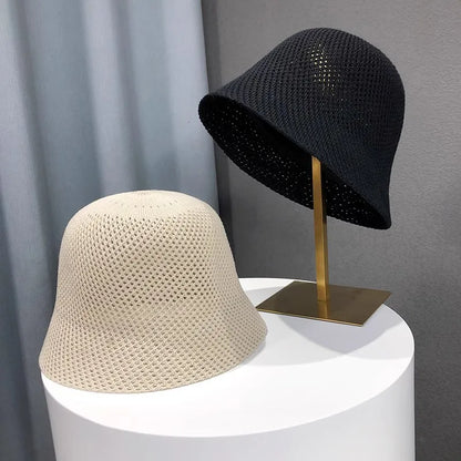 Wide Brim Bucket Hat for Women