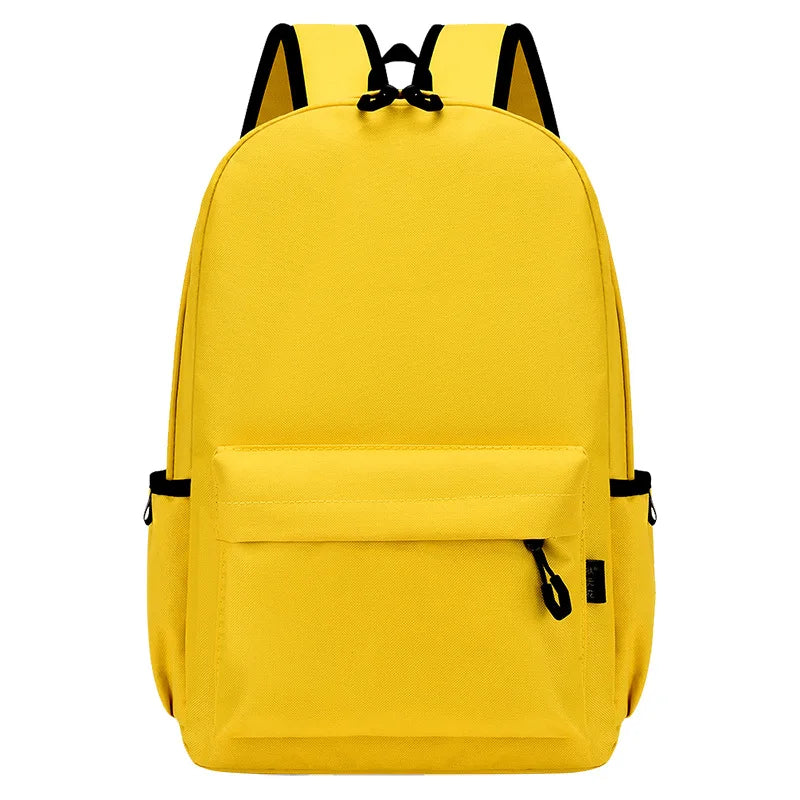 Personalized School Bag Custom Logo School Backpack Training Class Gift School Name Pattern Elementary school backpack wholesale
