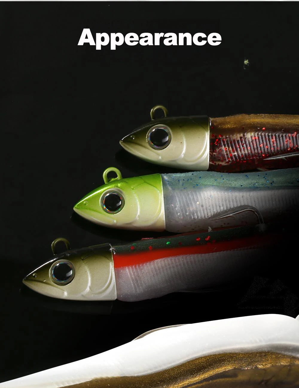 Hunthouse Barret Minnow Soft Jig Bait