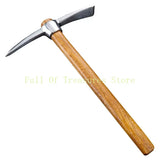 Outdoor Stainless Steel Small Pickaxe – Portable Ice Pick & Garden Axe Dual-Purpose Tool