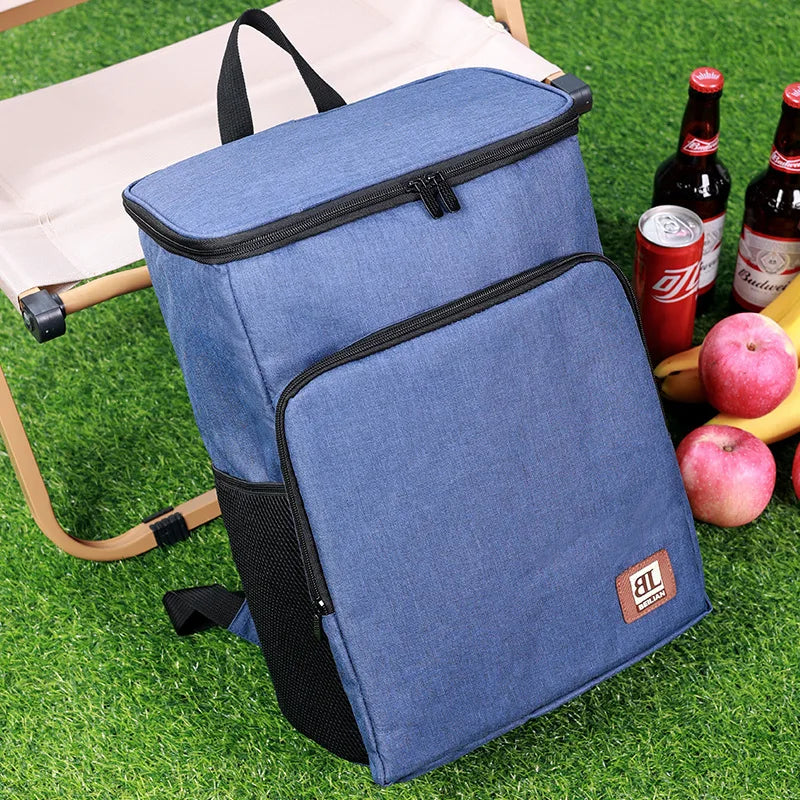 Large Capacity Insulated Backpack With  Lightweight Waterproof PEVA Travel Picnic Bags 2025 Newest Design