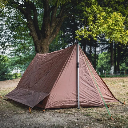 Tents Outdoor Camping Waterproof  Ultralight 2 Ppl Rodless Single Iayer Tent Shed Survival Equipment Hiking Supplies