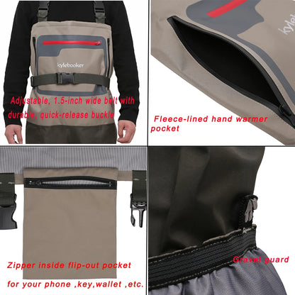 Breathable Stockingfoot Fly Fishing Chest Waders
