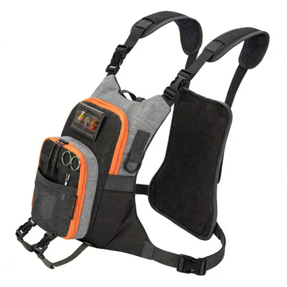 Fly Fishing Chest Bag (Holds Two Fly Boxes)