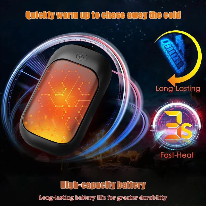 Magnetic Rechargeable Hand Warmer (2-Piece Set)