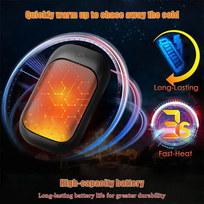 Magnetic Rechargeable Hand Warmer (2-Piece Set)