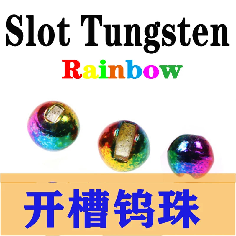 Royal Sissi Colorful Slotted Tungsten Beads (20 Pack)