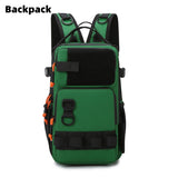 Lure Fishing Backpack with Rod Holders Outdoor Hiking Camping Hunting Rucksack Multifunctional Molle Travel Sports Fanny Pack