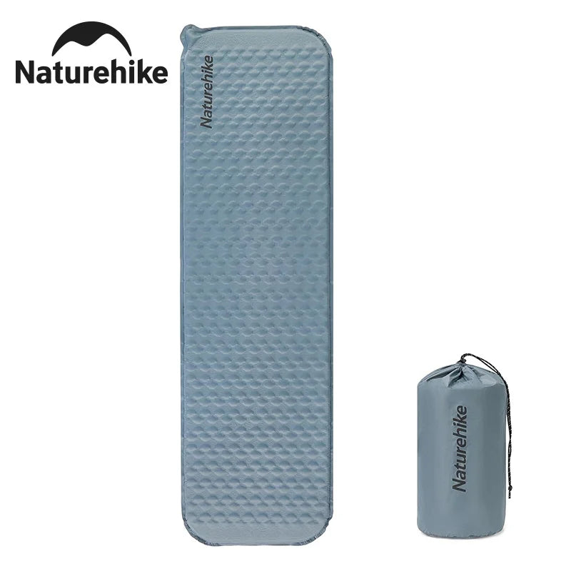 Naturehike Inflatable Mat Ultralight R2.1Air Mattress Sleeping Pad with Foam for Camping Backpacking Hiking Traveling Portable