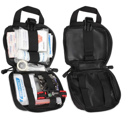 First Aid Bag Upgrade Tactical EMT Pouch Rip Away Molle Medical Kit IFAK Tear-Away Travel Outdoor Hiking Emergency Survival Kit