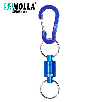 SAMOLLA Magnetic Net Release with Coiled Lanyard