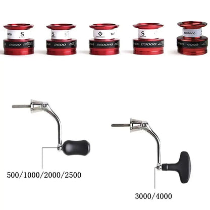 SHIMANO SIENNA Spinning Fishing Reel AR-C Metal Spool Both Freshwater and Seawater Can Be Used Max 8.5kg Power Reels