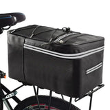 Riding Bike Rear Seat Bag Bicycle Luggage Carrier Rack Cycling Mountain MTB Bike Waterproof Travel Tail Bags Storage Accesories