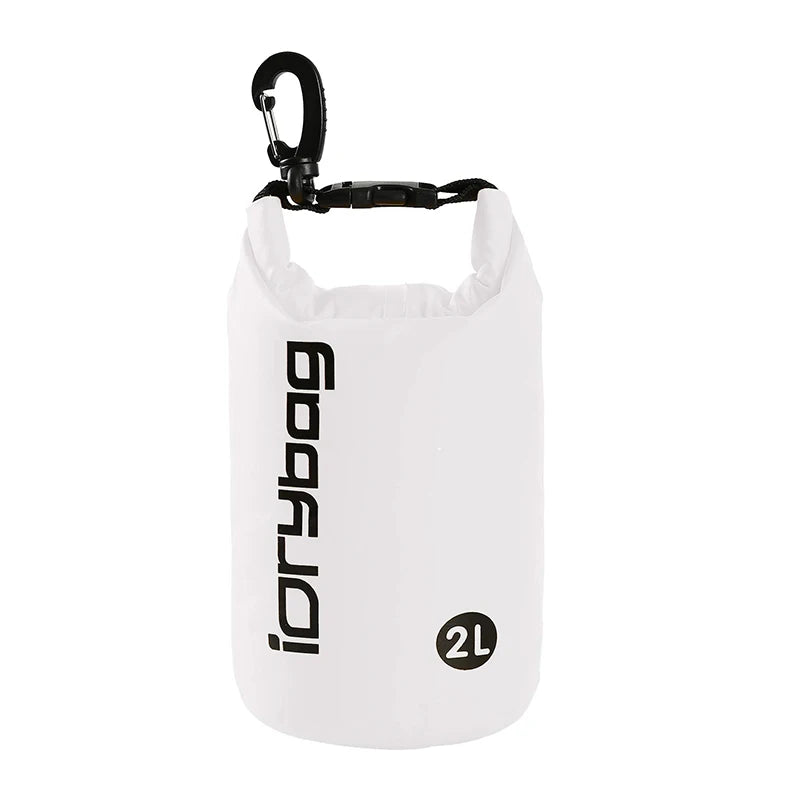 IDrybag 2L Swimming Waterproof Dry Bag Sports Canyoning Bag Ipx6 Waterproof Bag for Travel Kayaking Boating Beach Dry Bag