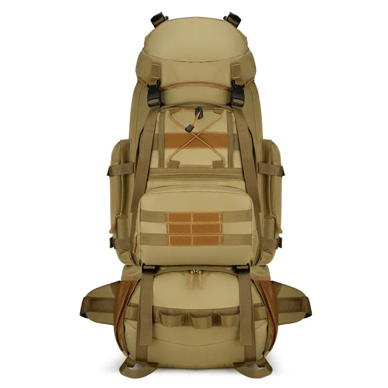 Fishing Backpack 90L Sports Hunting Equipment Storage Rucksack Outdoro Climbing Hiking Mountaineering Luggage Bag Molle Knapsack