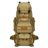 Fishing Backpack 90L Sports Hunting Equipment Storage Rucksack Outdoro Climbing Hiking Mountaineering Luggage Bag Molle Knapsack
