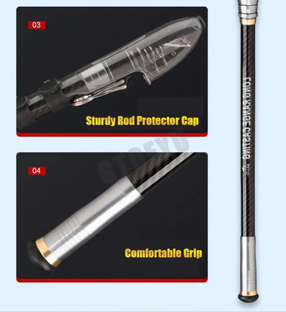 Telescopic Surf Casting Rod 3.9-5.0m