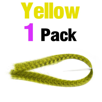MNFT Zebra Grizzly Streamer Fibers (12 Colors)