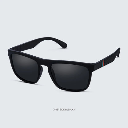 Ravenisa Square Vintage Polarized Sunglasses