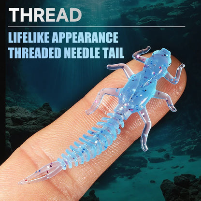 Supercontinent Larva Soft Lures