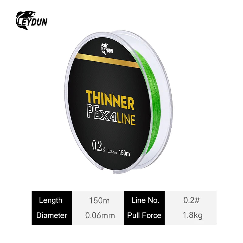 Leydun Micro Thin 4-Strand PE Line