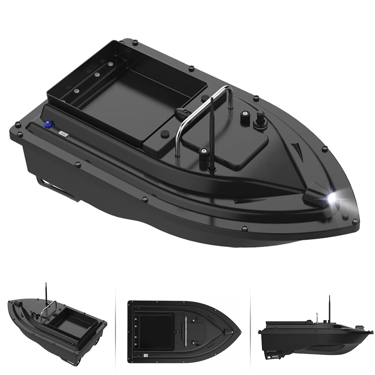 D16E GPS Bait Boat with Large Bait Hopper & Auto-Return