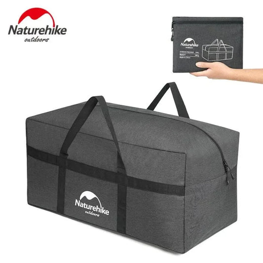 Naturehike Storage Bags 45L 100L Large Capacity Folding Durable Bags Travel Bag for Family Camping Outdoor Activities