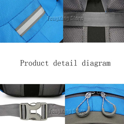 New 40L Outdoor Sports Mountaineering Bag for Men and Women Backpack with Large Capacity  For ZONTES G1-125