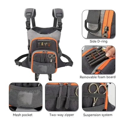 Ultralight Fly Fishing Chest Pack and Fanny Pack