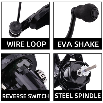 Metal Spool Spinning Reel 5.2:1