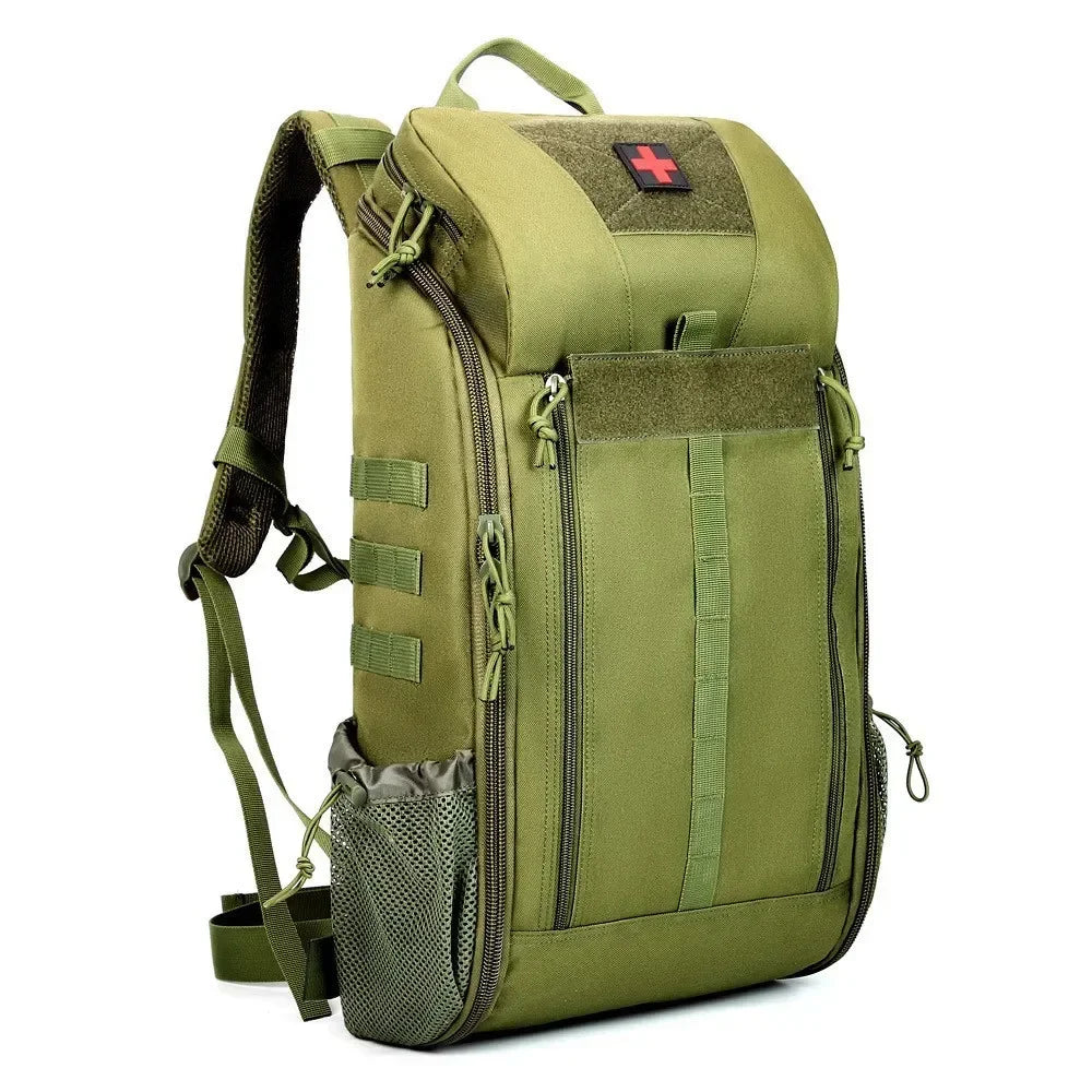Outdoor Medical Backpack Large Capacity Camping Mountaineering Backpack Emergency Bag Multi-functional Tactical Storage Bag