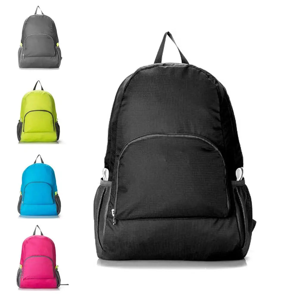 Foldable Outdoor Mountaineering Backpack Ultralight Nylon Waterproof Travel Daypack Bag Large Capacity Sports Daypack