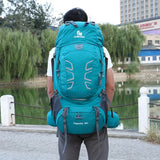 60L Mountaineering Backpack – Waterproof Hiking Camping Rucksack for Trekking, Travel & Climbing
