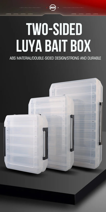 TAIYU Double-Sided Tackle Box (10/14/18 Compartments)